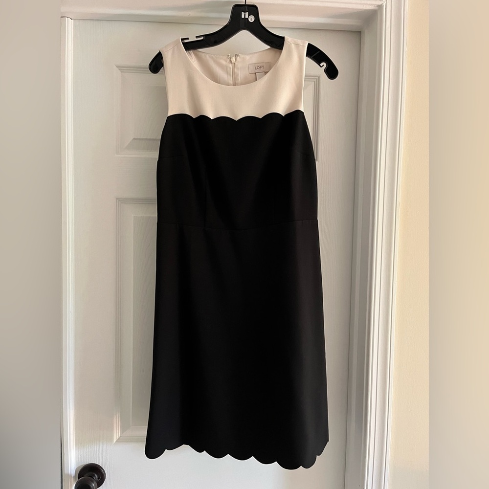 Ann Taylor Sleeveless Shift Dress-Sz 4